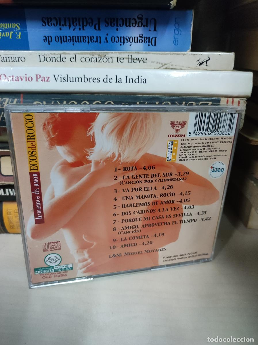 CDs de m&uacute;sica: Ecos Del Roc&iacute;o &ndash; Hablemos De Amor - Foto 2