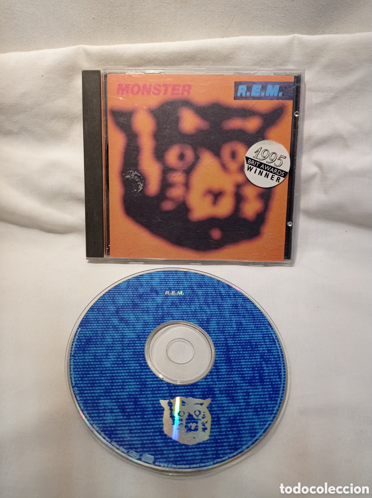 CDs de m&uacute;sica: CD REM MONSTER. MUY BUEN ESTADO - Foto 1