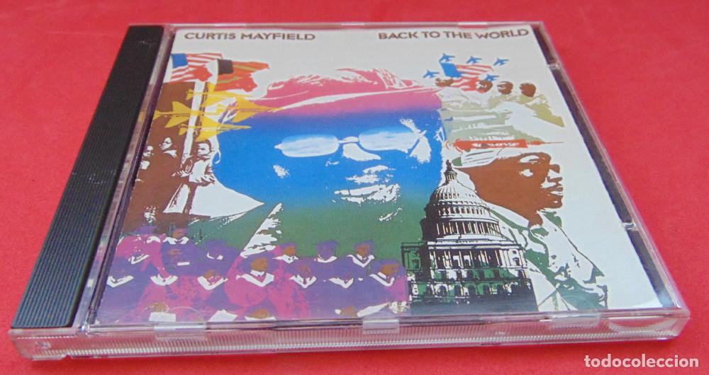 CDs de m&uacute;sica: Curtis Mayfield &ndash; Back To The World - CD - Foto 1