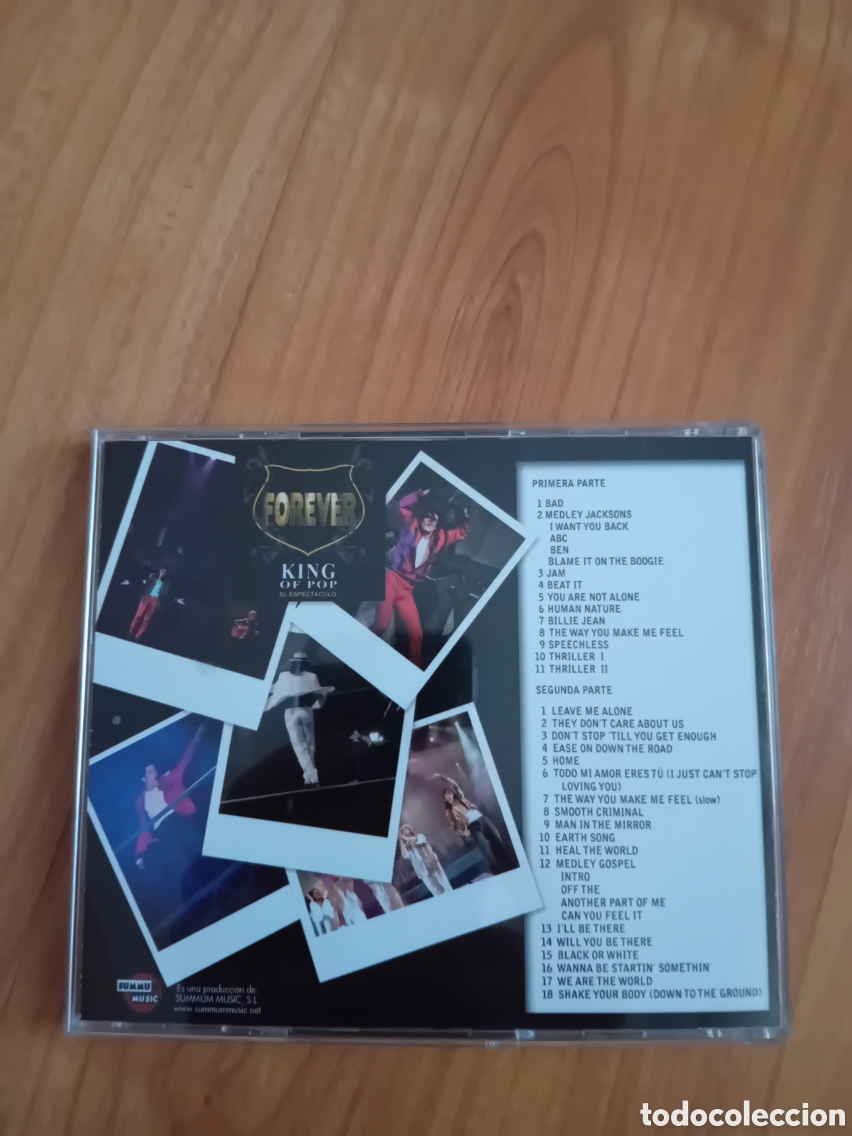 CDs de m&uacute;sica: MICHAEL JACKSON. FOREVER KING OF POP. EL ESPECT&Aacute;CULO - Foto 2