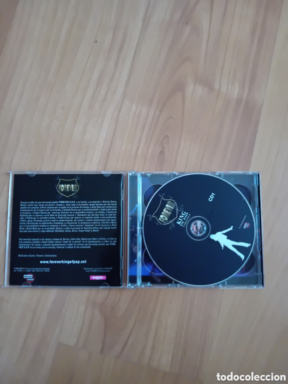 CDs de m&uacute;sica: MICHAEL JACKSON. FOREVER KING OF POP. EL ESPECT&Aacute;CULO - Foto 3