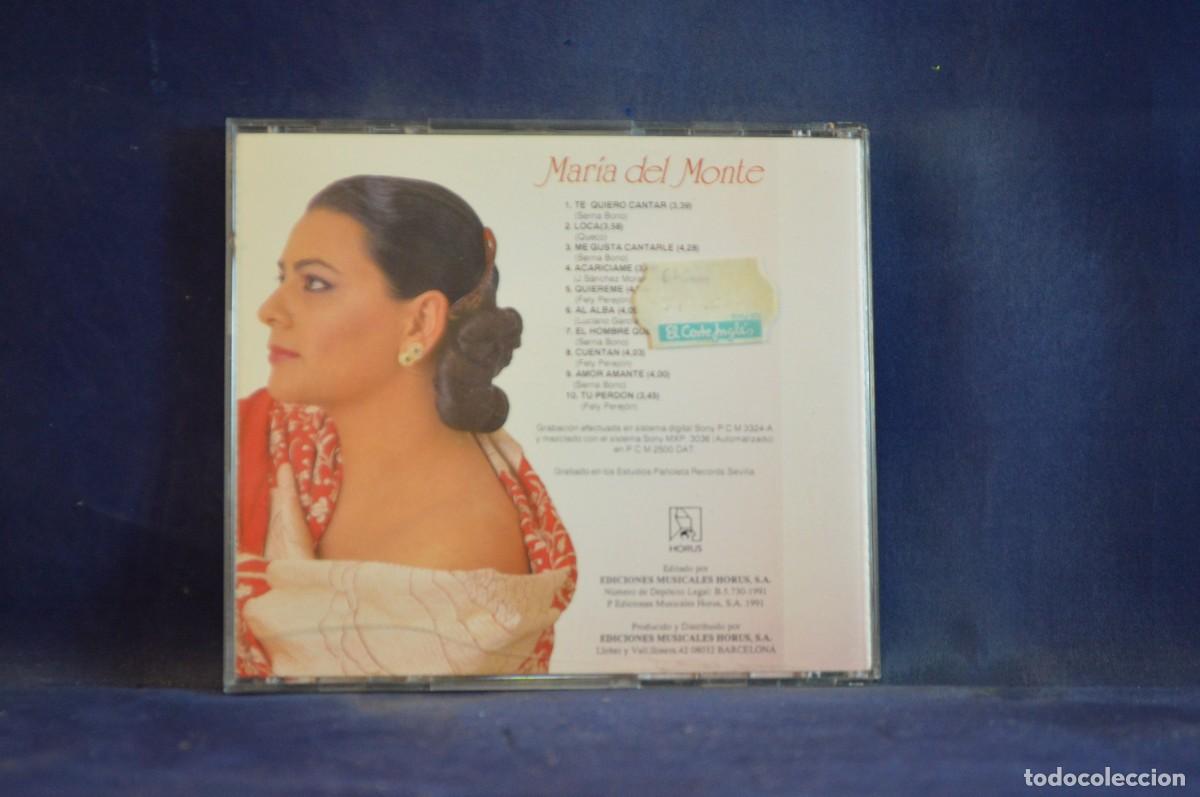 CDs de m&uacute;sica: MARIA DEL MONTE - AL ALBA - CD - Foto 2