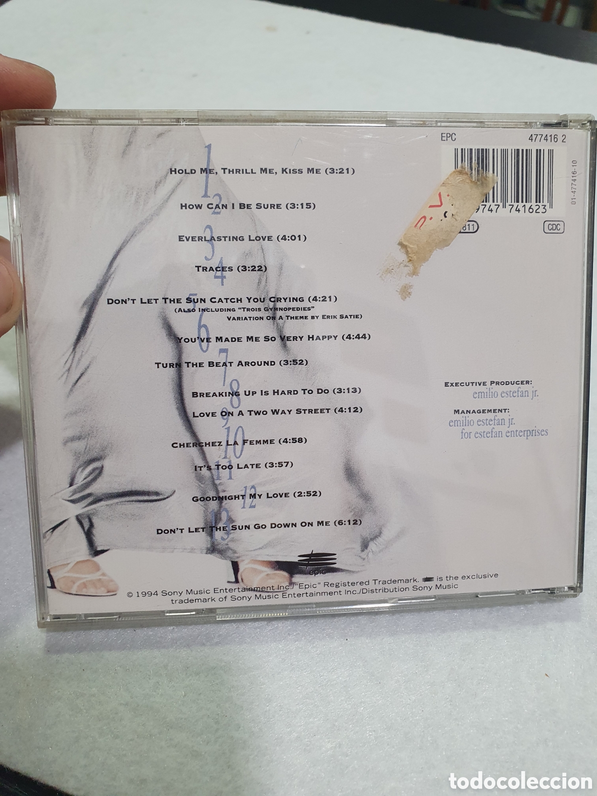 CDs de m&uacute;sica: CD. Gloria Estefan. (L90) - Foto 2