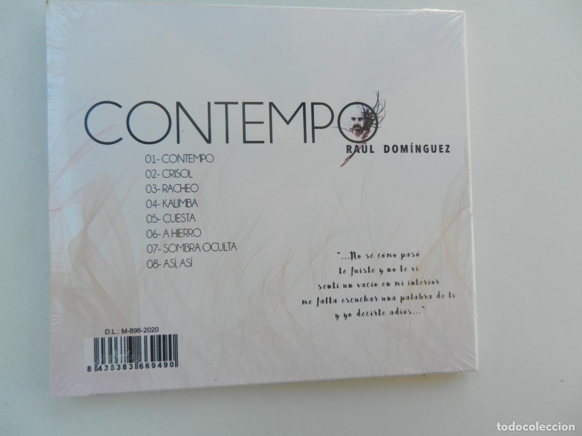 CDs de m&uacute;sica: CONTEMPO - RAUL DOMINGUEZ - CD PRECINTADO - Foto 2
