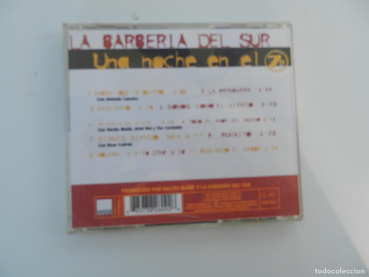 CDs de m&uacute;sica: LA BARBERIA DEL SUR - UNA NOCHE EN EL 7&ordm; - CD - Foto 3