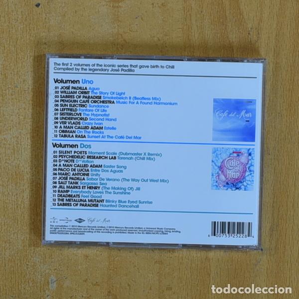 CDs de m&uacute;sica: CAFE DEL MAR - IBIZA VOLUMEN UNO Y DOS - CD - Foto 2