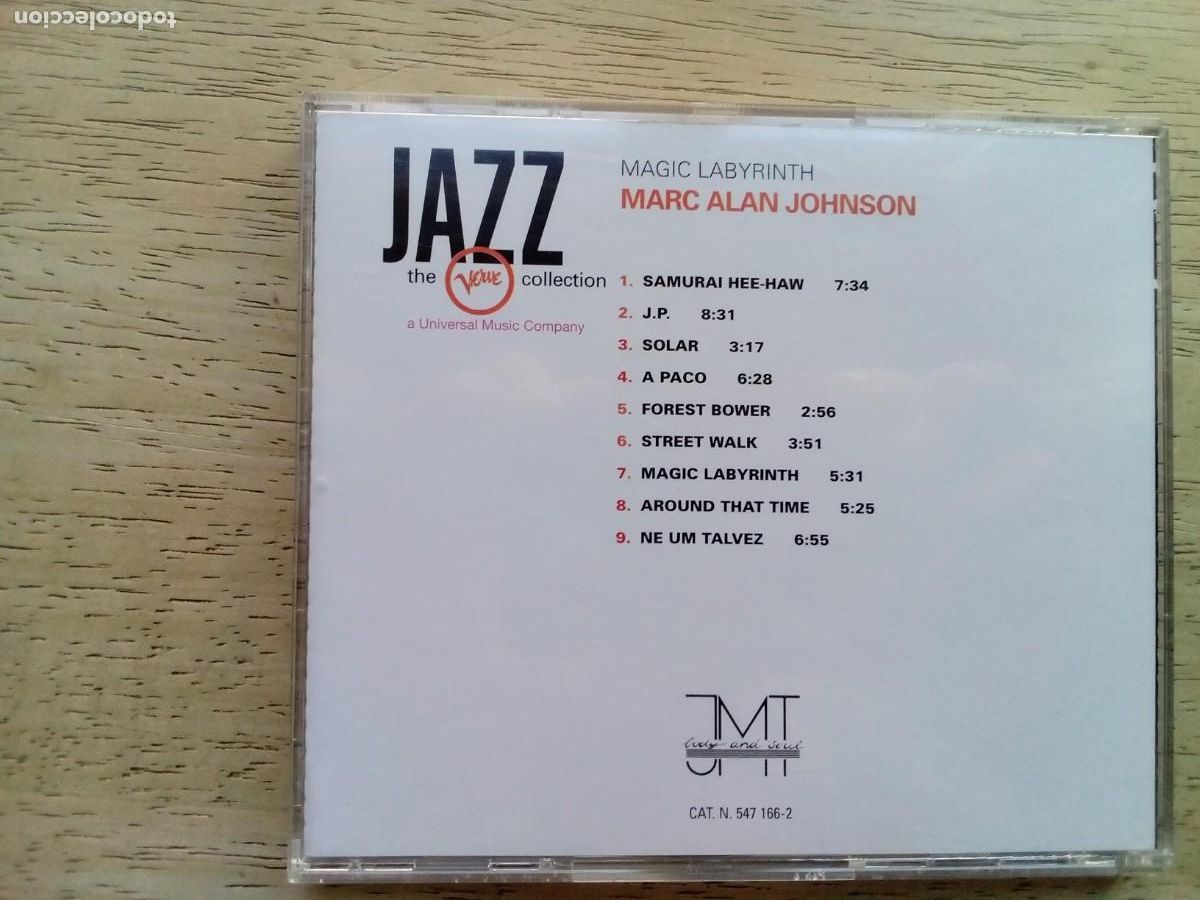 CDs de m&uacute;sica: Marc Alan Johnson. Magic labyrinth. CD - Foto 2