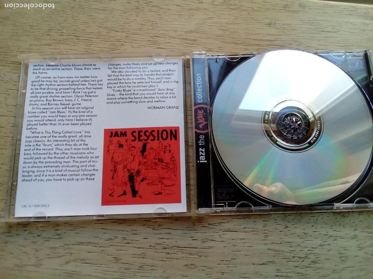 CDs de m&uacute;sica: Charlie Parker. Jam session. CD - Foto 4