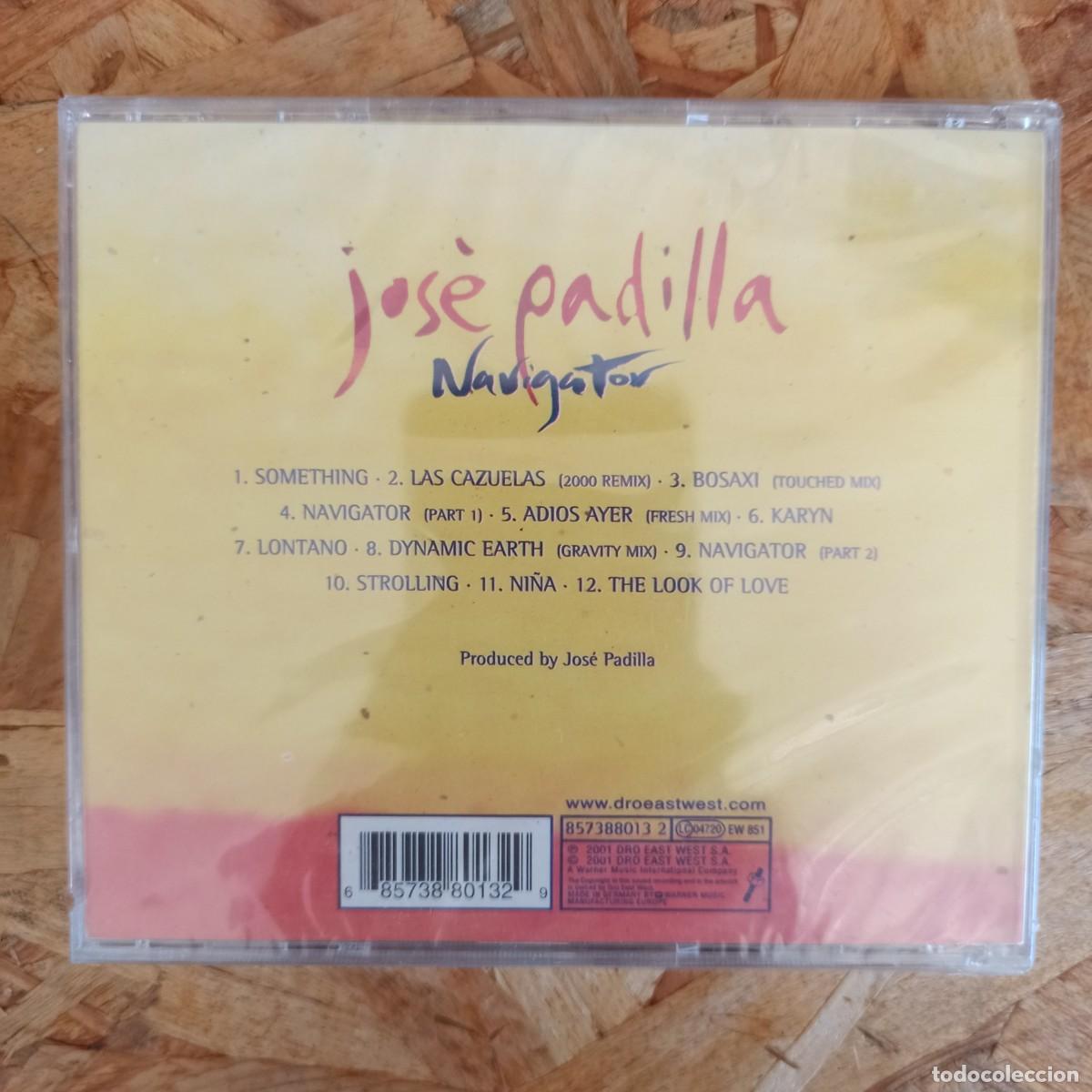 CDs de m&uacute;sica: CD Jos&eacute; Padilla &ndash; Navigator - Foto 2