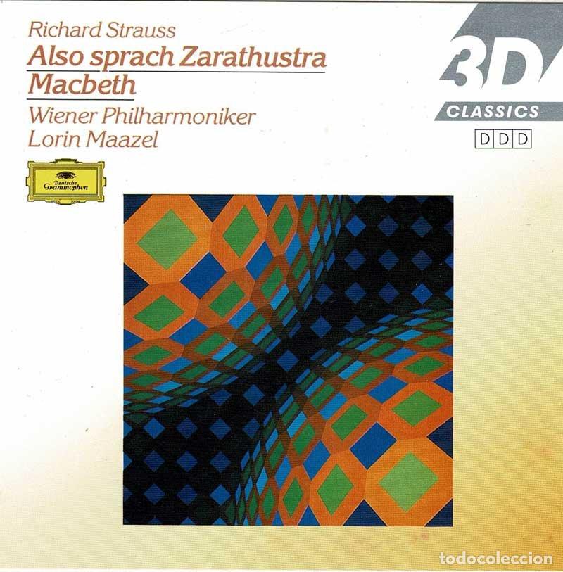 CDs de m&uacute;sica: Richard Strauss, Lorin Maazel - Also sprach Zarathustra. Macbeth. CD - Foto 1