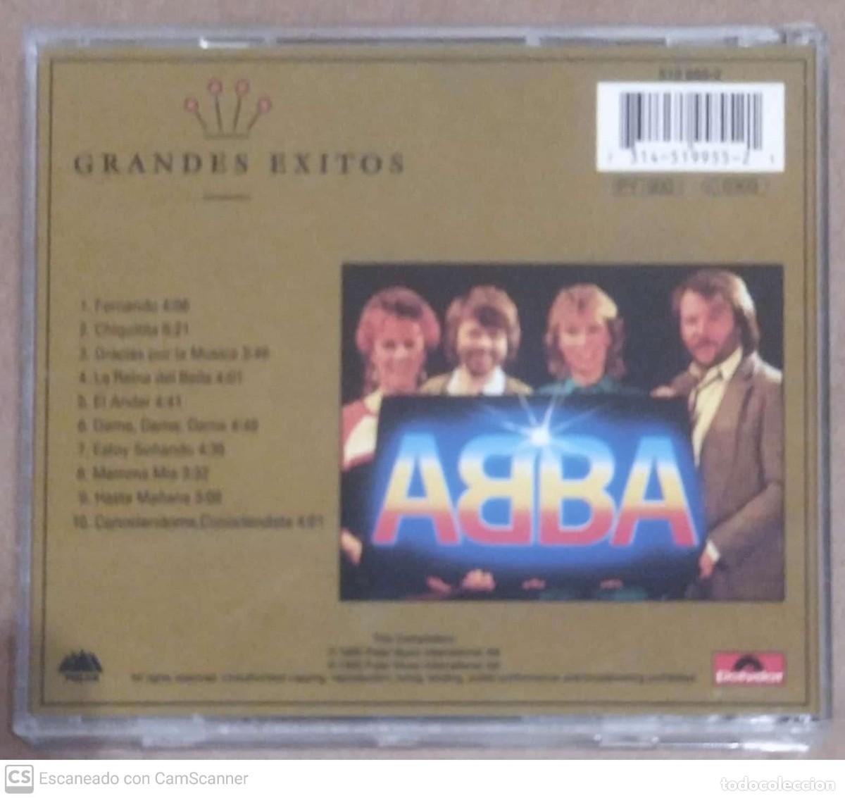 CDs de m&uacute;sica: ABBA (ORO - GRANDES EXITOS) CD 1992 - Foto 2