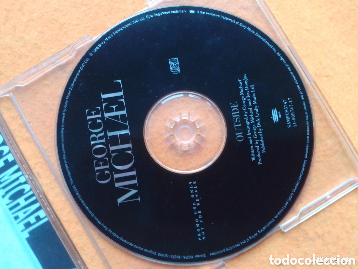 CDs de m&uacute;sica: GEORGE MICHAEL - OUTSIDE - CD PROMO - Foto 3