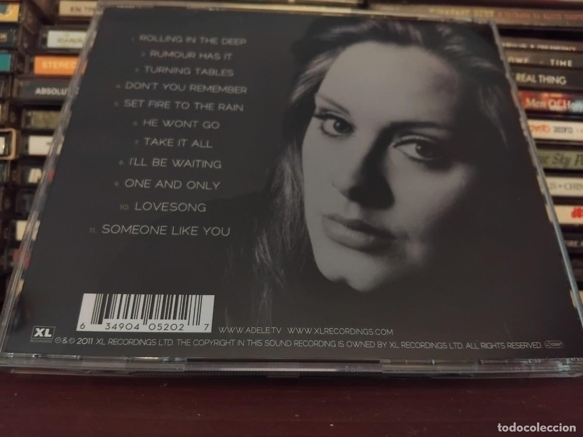 CDs de m&uacute;sica: Adele &lrm;&ndash; 21 - CD edic. europa - Foto 2