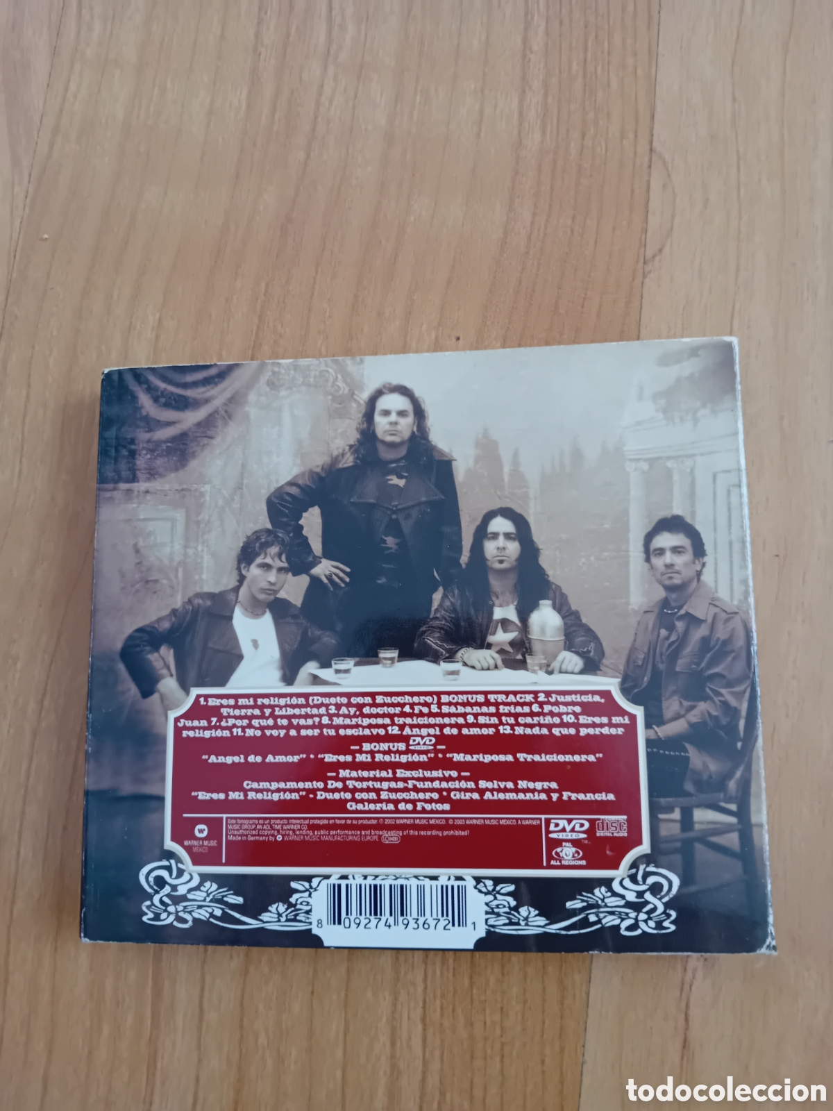 CDs de m&uacute;sica: MAN&Aacute;. REVOLUCI&Oacute;N DE AMOR. DVD + CD - Foto 3
