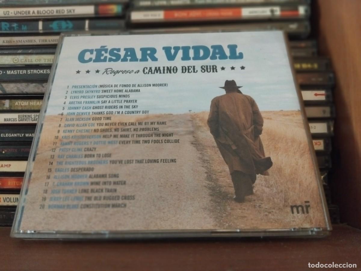 CDs de m&uacute;sica: C&eacute;sar Vidal &lrm;&ndash; Regreso A Camino Del Sur-CD - Foto 2