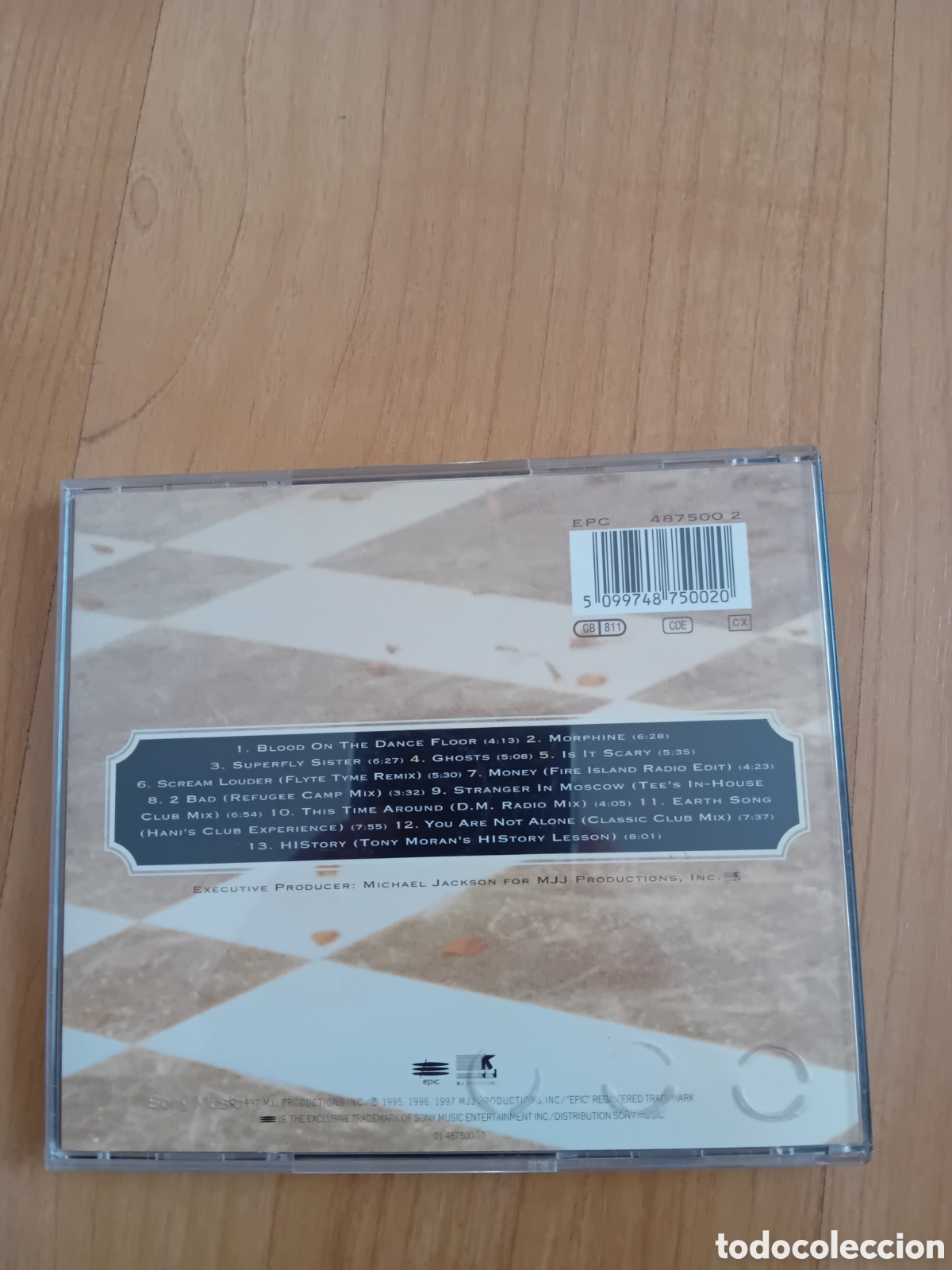 CDs de m&uacute;sica: MICHAEL JACKSON. BLOOD ON THE DANCE FLOOR - Foto 2
