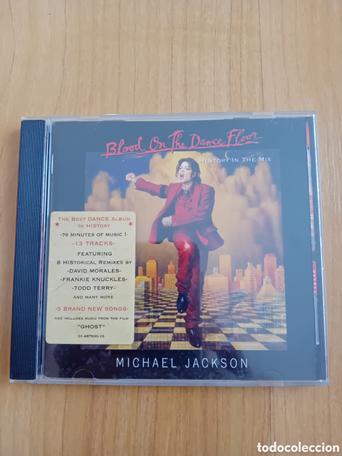 CDs de m&uacute;sica: MICHAEL JACKSON. BLOOD ON THE DANCE FLOOR - Foto 1