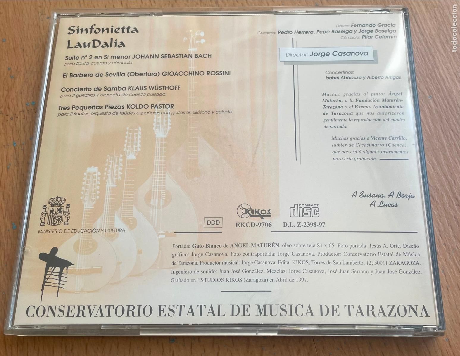 CDs de m&uacute;sica: SINFONIETTA LAUDALIA - Foto 2