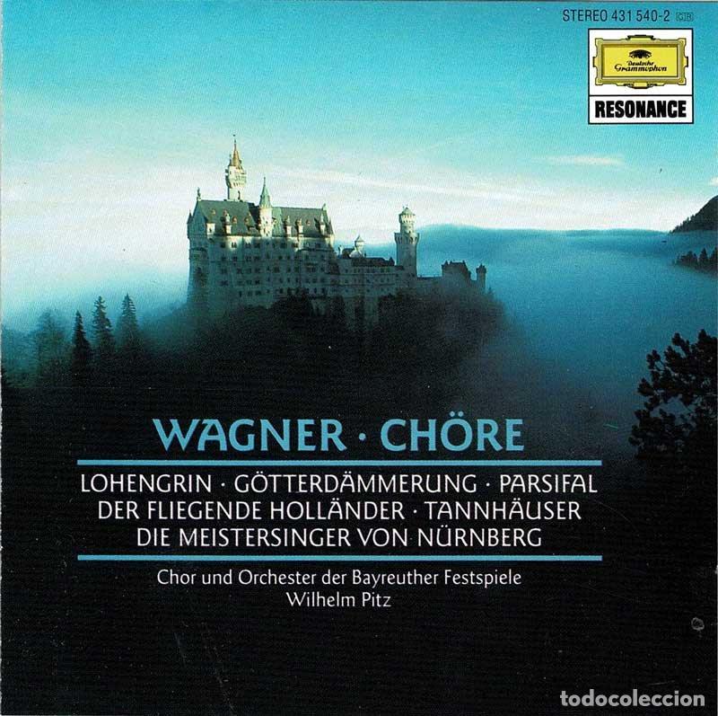 CDs de m&uacute;sica: Richard Wagner, Wilhelm Pitz - Chore. CD - Foto 1