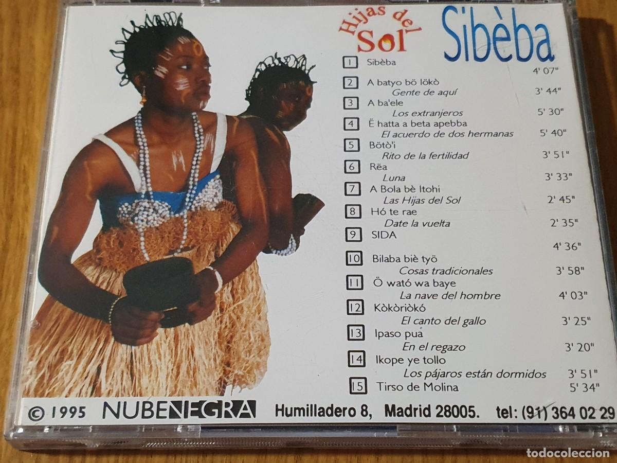 CDs de m&uacute;sica: CD Hijas Del Sol&nbsp;&ndash;&nbsp;Sib&egrave;ba - 1995 - Foto 3