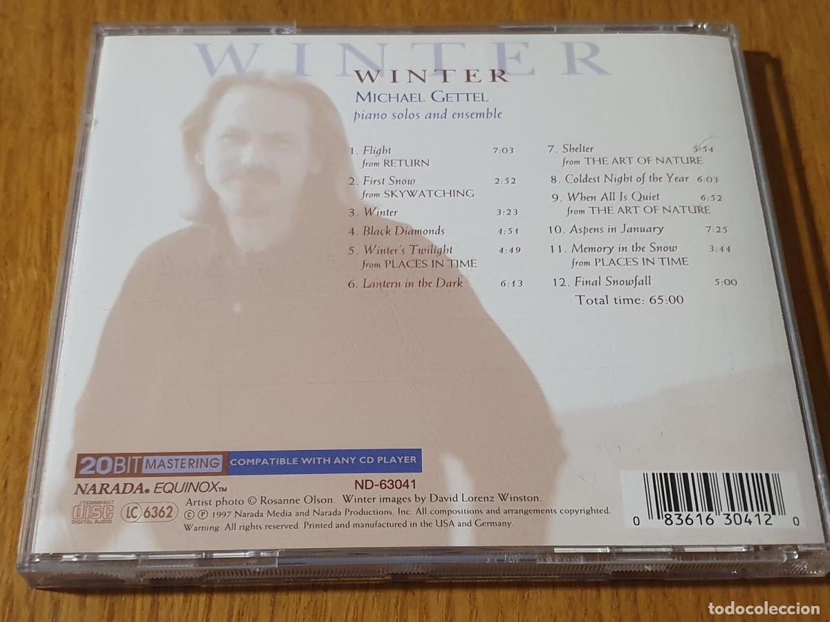 CDs de m&uacute;sica: CD Michael Gettel&nbsp;&ndash;&nbsp;Winter - 1997 - Foto 3