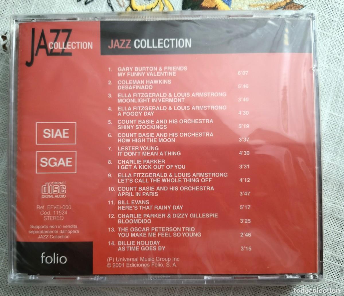 CDs de m&uacute;sica: CD JAZZ COLLECTION - FOLIO - NUEVO - Foto 2