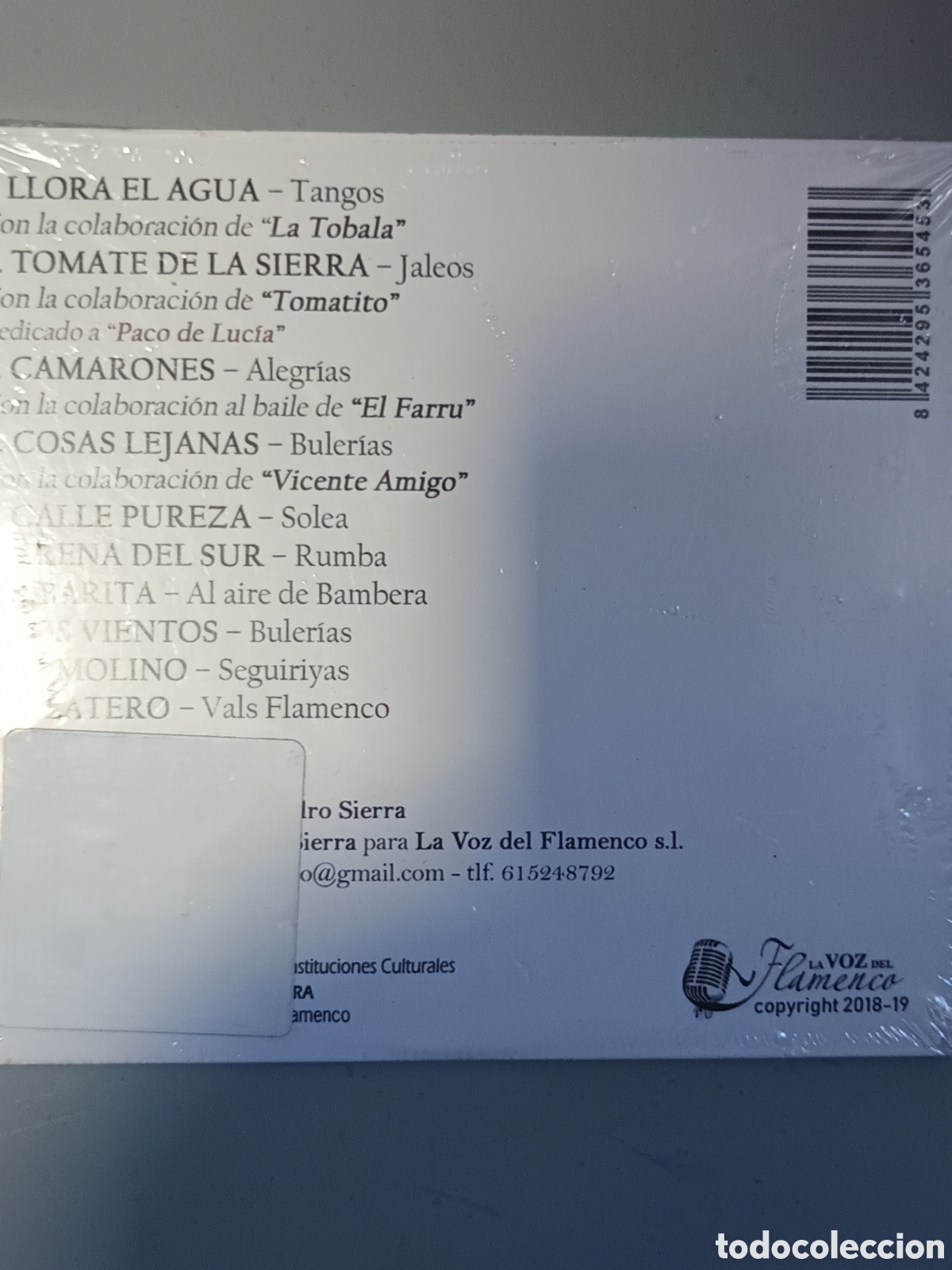 CDs de m&uacute;sica: Pedro Sierra cd precintado - Foto 2