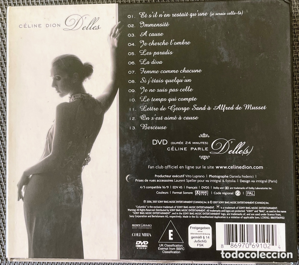 CDs de m&uacute;sica: Celine Dion D&rsquo;Elles CD & DVD - Foto 4