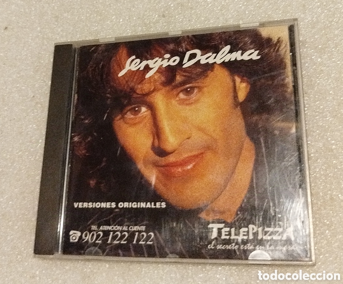 CDs de m&uacute;sica: Sergio Dalma. Versiones originales. Telepizza - Foto 1