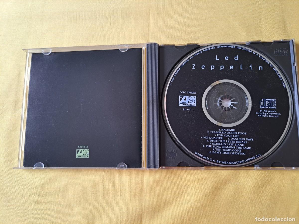 CDs de m&uacute;sica: LED ZEPPELIN - LED ZEPPELIN (DISC THREE) - ATLANTIC RECORDS 1990 - CD - Foto 2