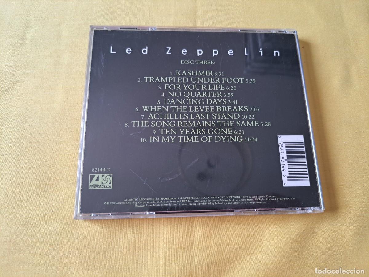 CDs de m&uacute;sica: LED ZEPPELIN - LED ZEPPELIN (DISC THREE) - ATLANTIC RECORDS 1990 - CD - Foto 3