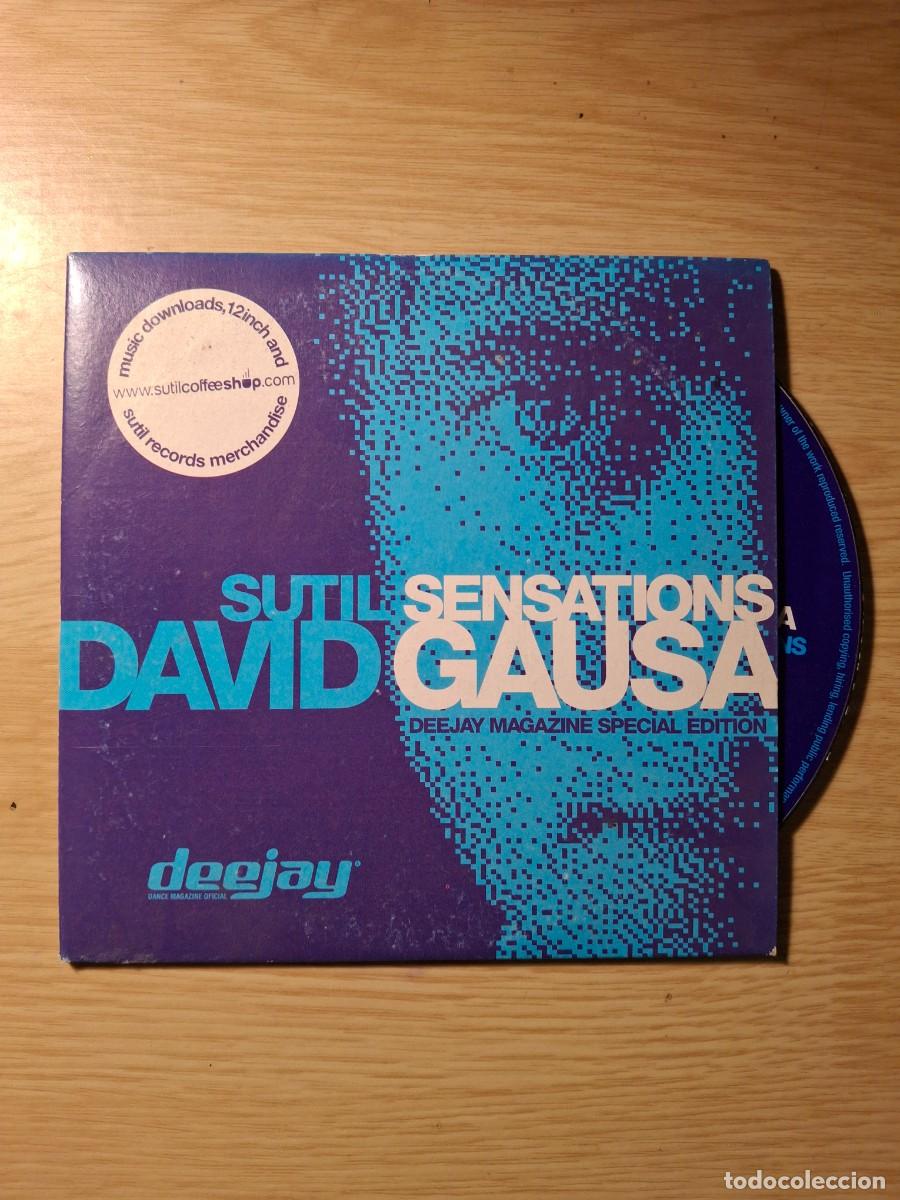CDs de m&uacute;sica: Sutil sensations david gausa deejay - Foto 1