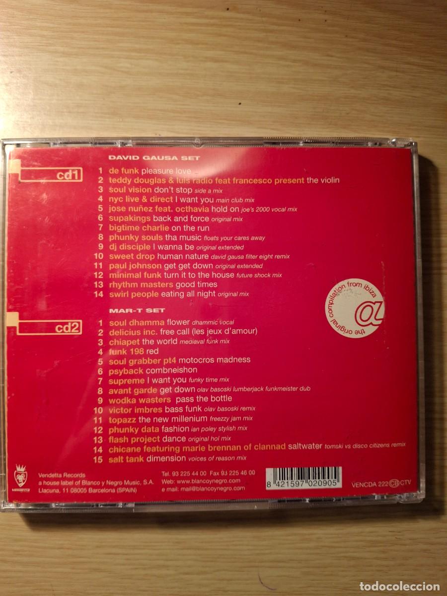 CDs de m&uacute;sica: Amnesia ibiza xperience 99 - Foto 2