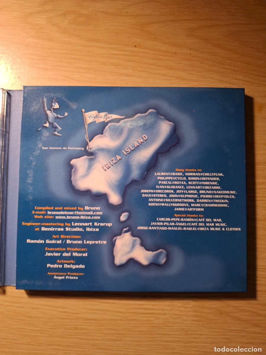 CDs de m&uacute;sica: Caf&eacute; del mar chillhouse mix 2 compiled by bruno - Foto 4
