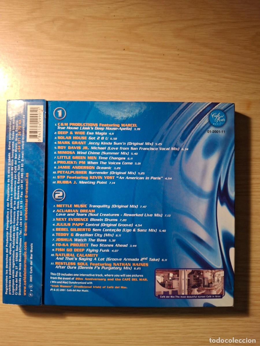 CDs de m&uacute;sica: Caf&eacute; del mar chillhouse mix 2 compiled by bruno - Foto 5