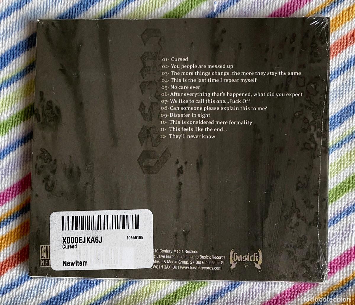 CDs de m&uacute;sica: ION DISSONANCE - CURSED CD DIGIPAK PRECINTADO - DEATHCORE MATHCORE - Foto 2