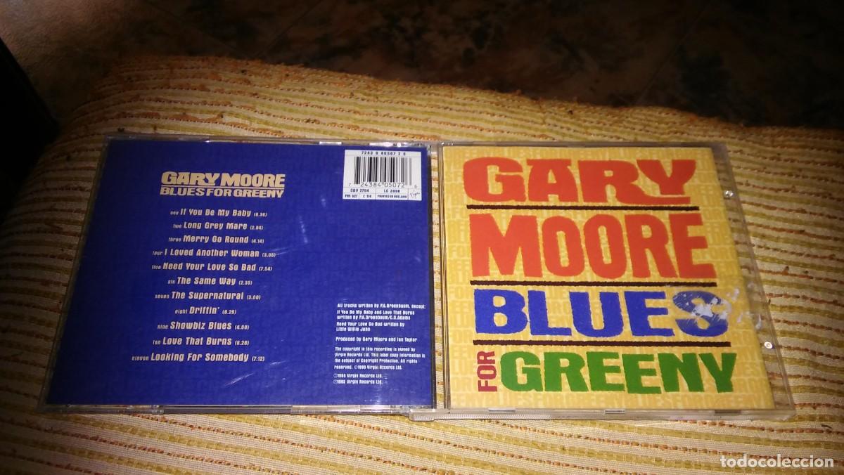 CDs de m&uacute;sica: GARY MOORE - BLUES FOR GREENY (1995) - Foto 1