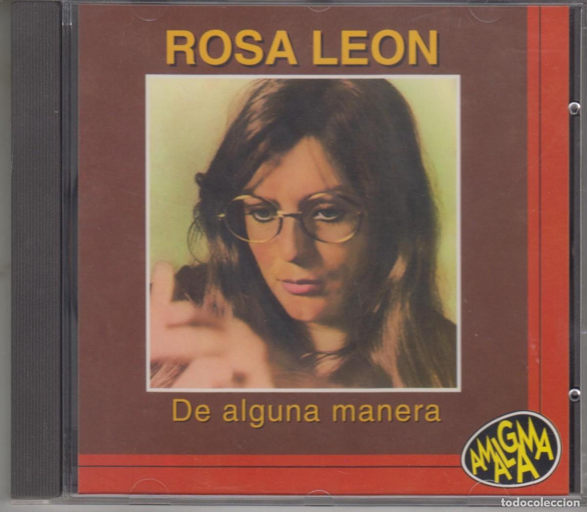 CDs de m&uacute;sica: Rosa Le&oacute;n cd De alguna manera 1994 Amalgama - Foto 1