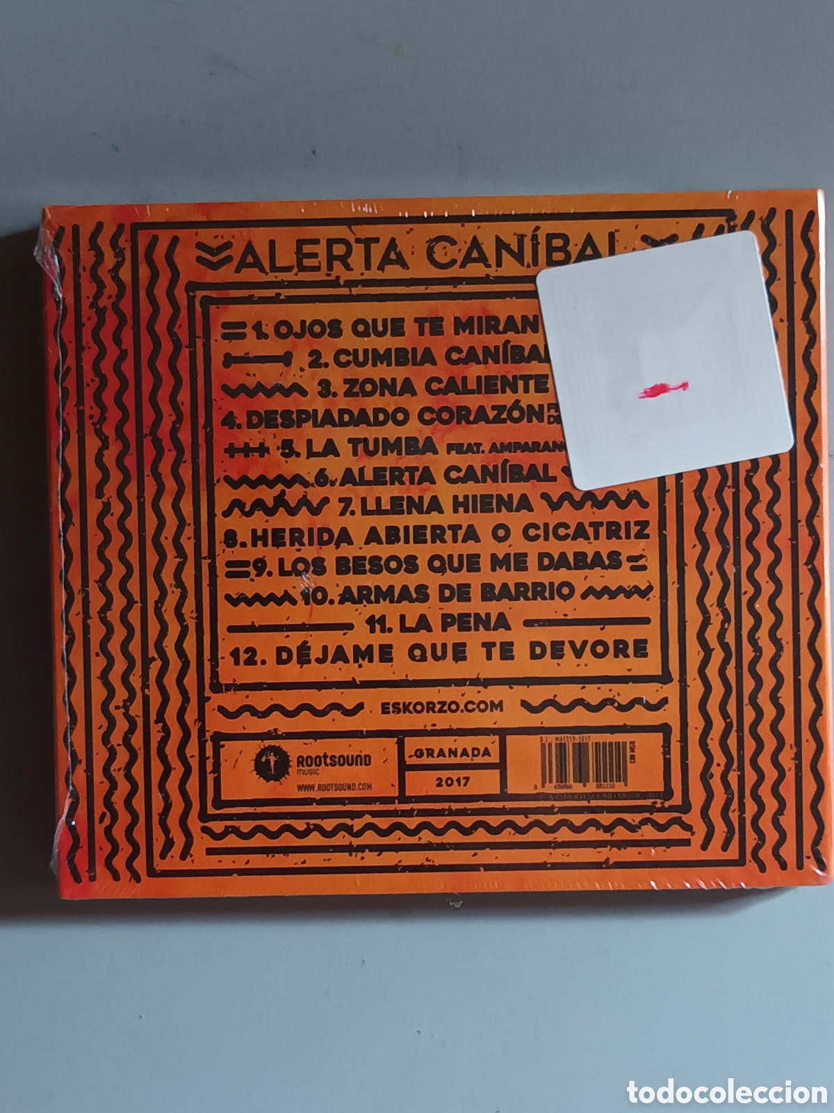 CDs de m&uacute;sica: Eskorso alerta can&iacute;bal cd precintado - Foto 2