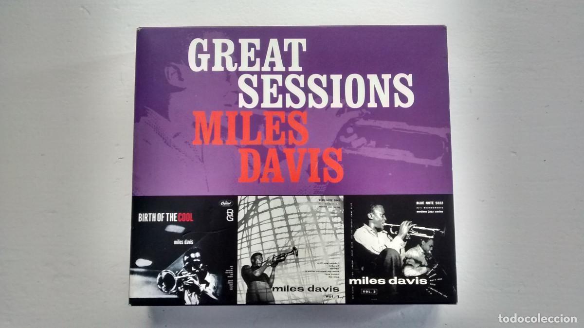CDs de m&uacute;sica: Miles Davis - Great sessions 3 cd - Foto 1
