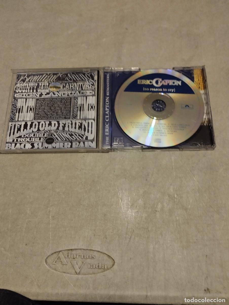 CDs de m&uacute;sica: Eric Clapton CD No Reason To Cry - Foto 2