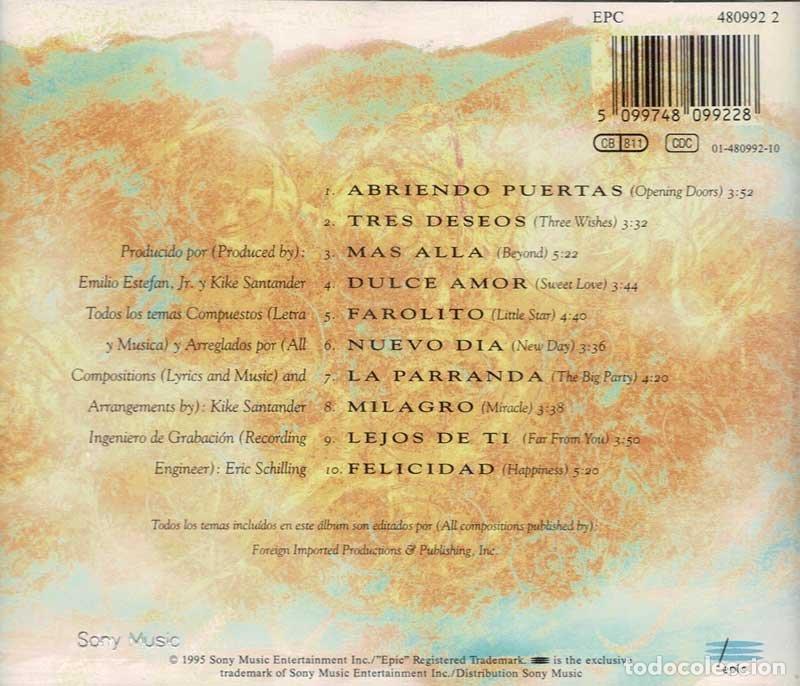 CDs de m&uacute;sica: Gloria Estefan - Abriendo Puertas. CD - Foto 2