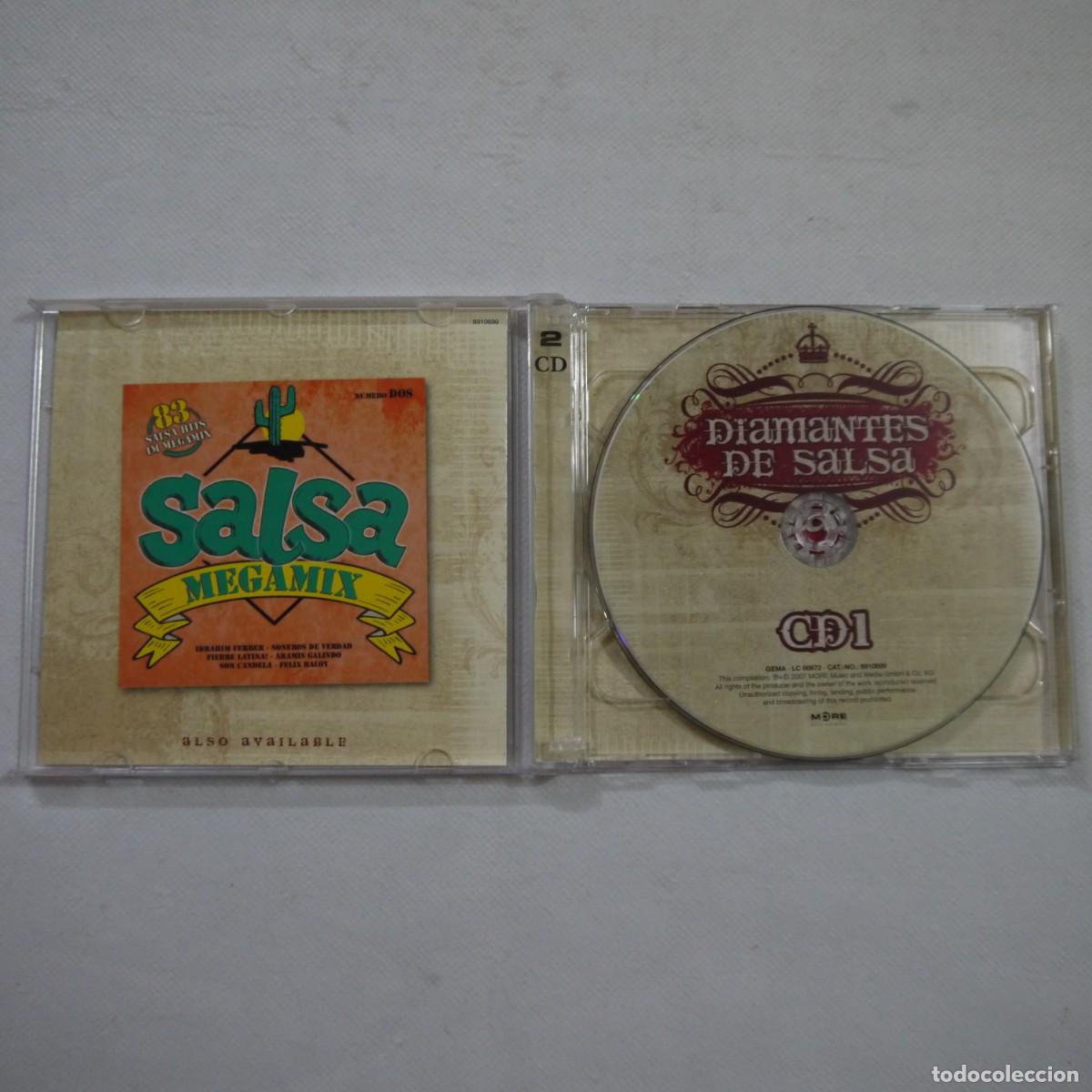 CDs de m&uacute;sica: DIAMANTES EN SALSA NUMERO UNO - 2 CDS 2007 - Foto 2