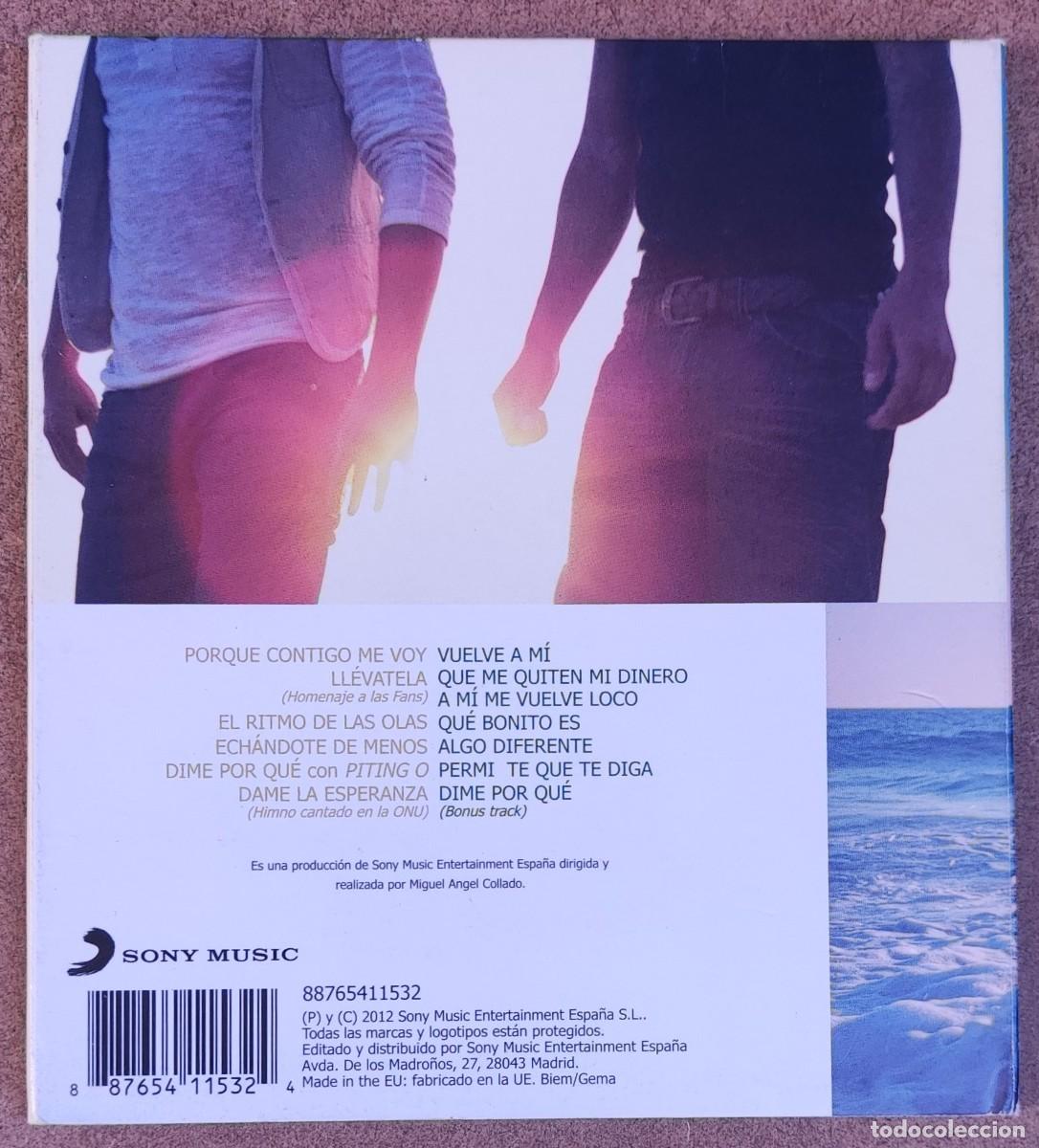 CDs de m&uacute;sica: ANDY & LUCAS - EL RITMO DE LAS OLAS (CD) 2012 - DIGIPACK - Foto 2