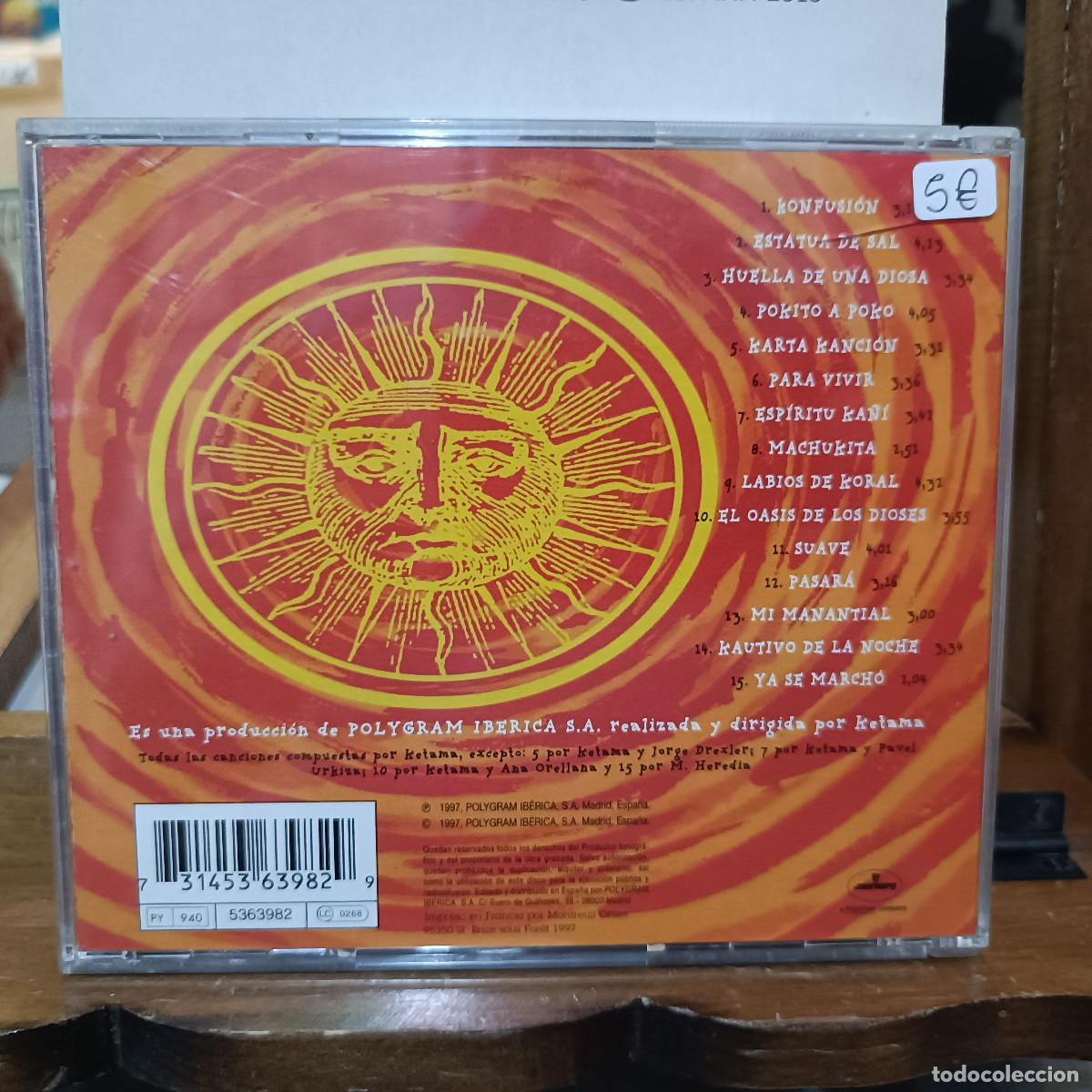 CDs de m&uacute;sica: Ketama - Konfusi&oacute;n - CD. - Foto 2
