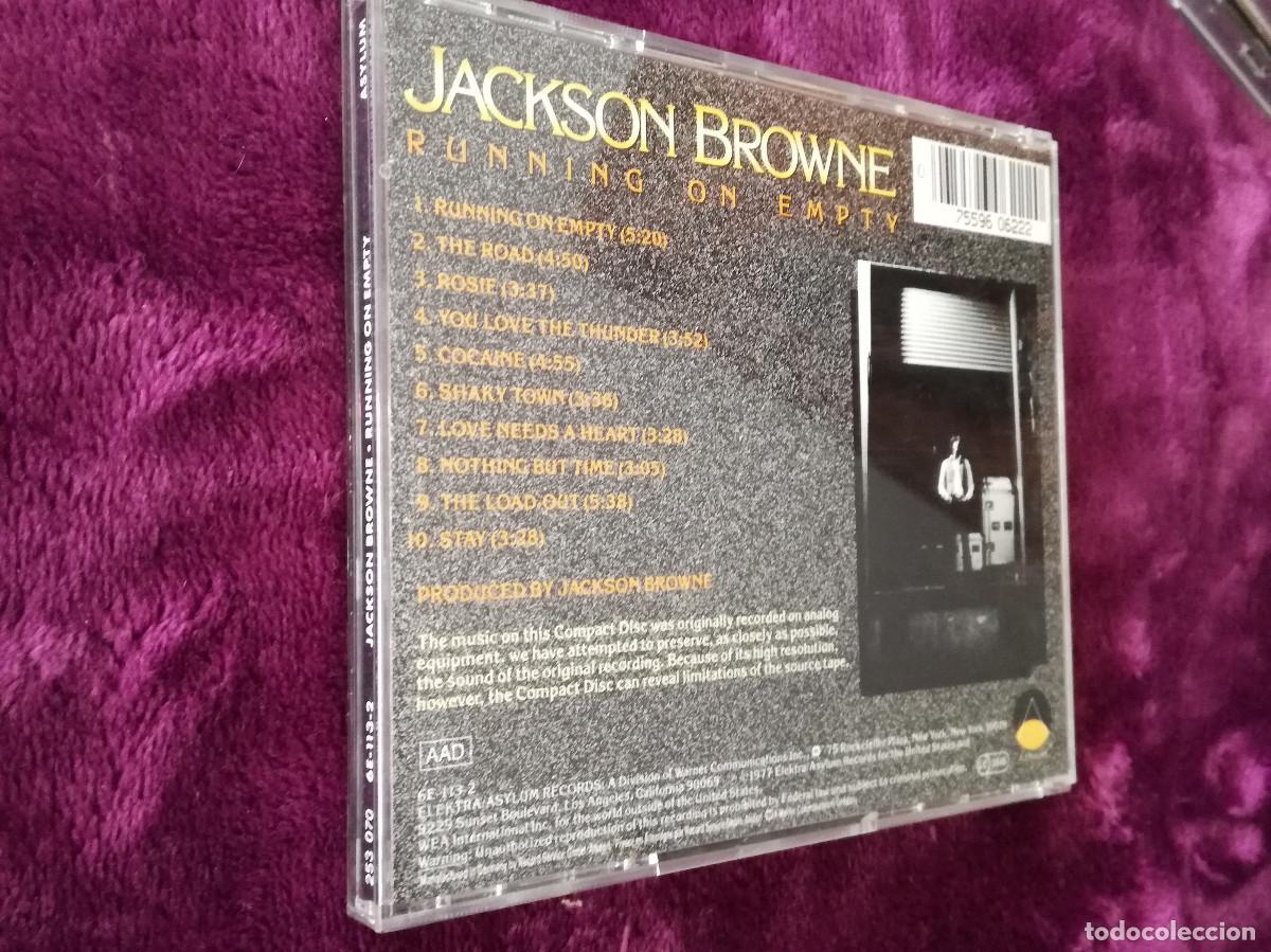 CDs de m&uacute;sica: JACKSON BROWNE - RUNNING ON EMPTY - CD - PEDIDO MINIMO 7&euro; - Foto 2