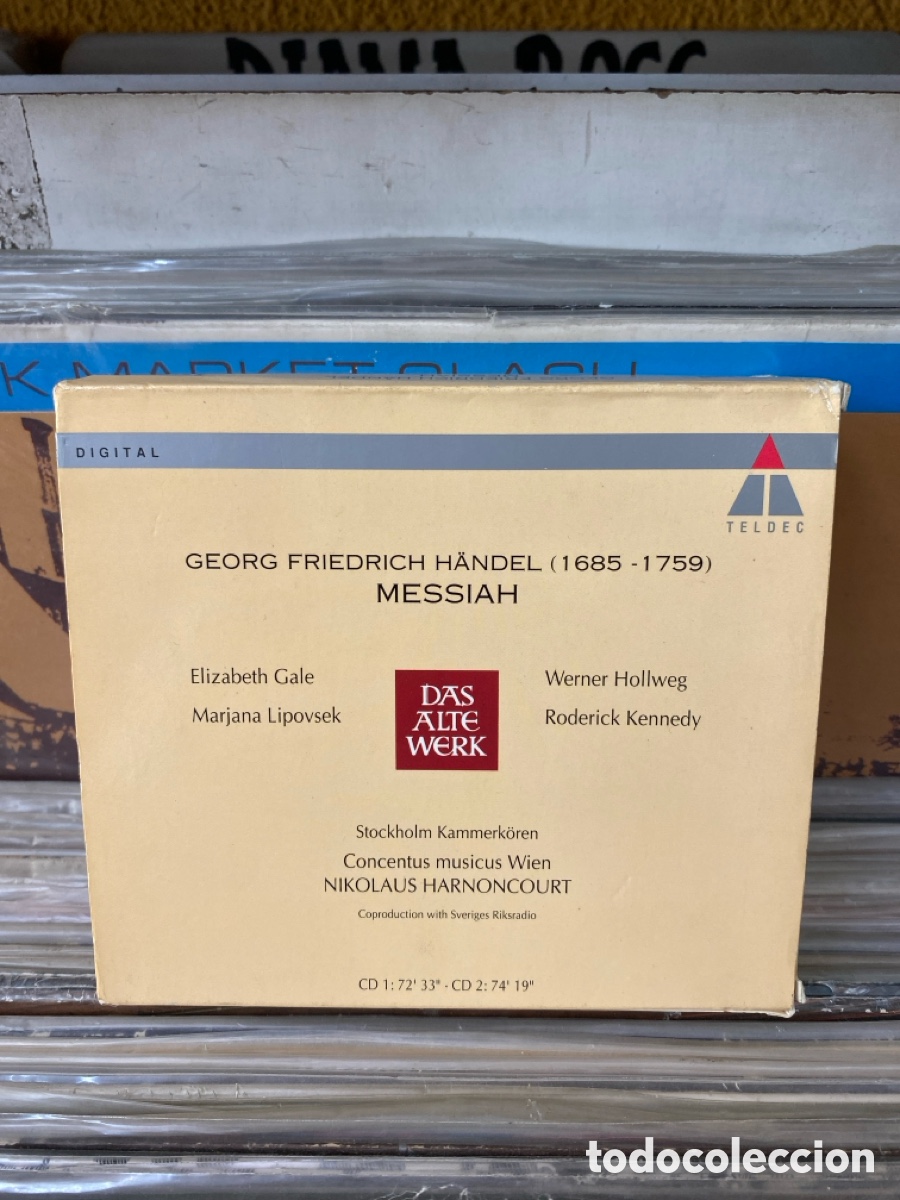 CDs de m&uacute;sica: Georg Friedrich H&auml;ndel - Messiah - Foto 2