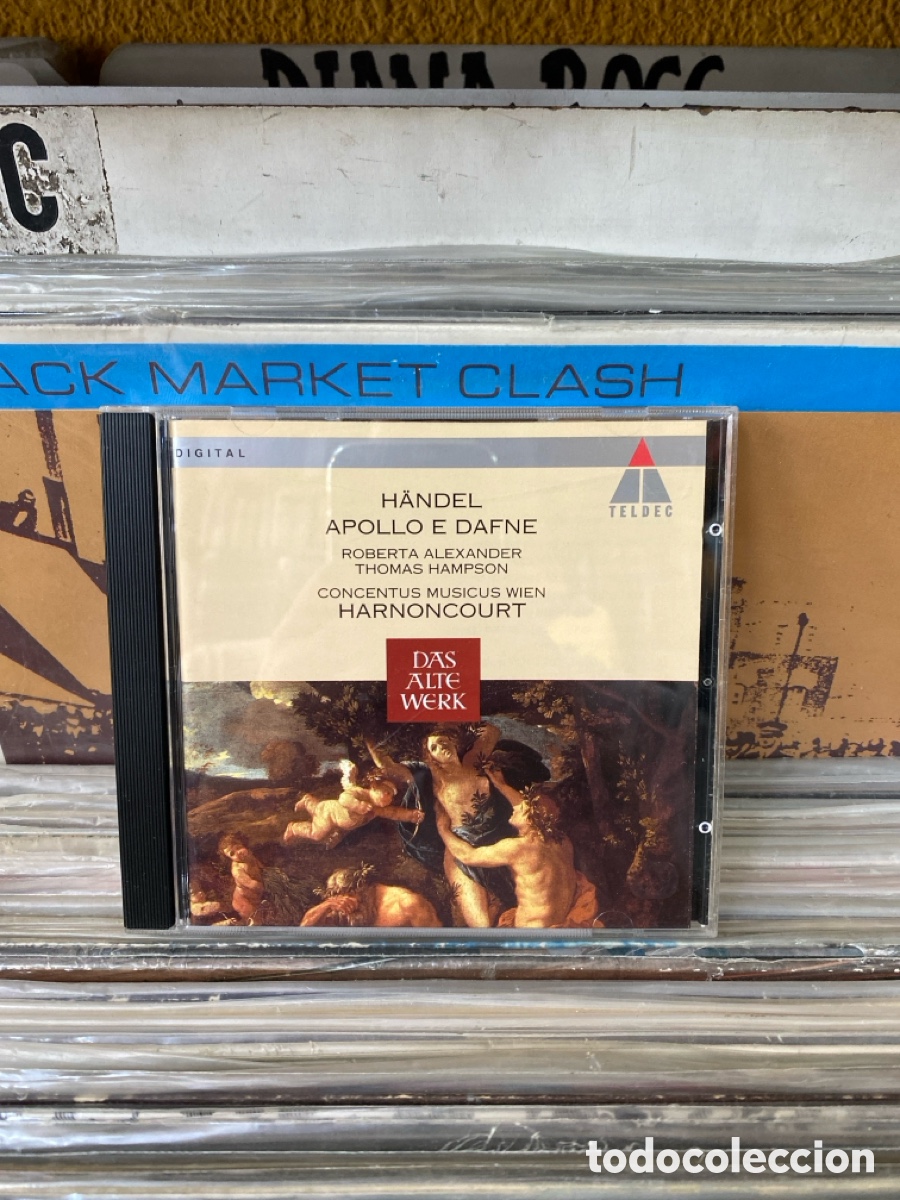 CDs de m&uacute;sica: Georg Friedrich H&auml;ndel - Apollo e Dafne - Foto 1