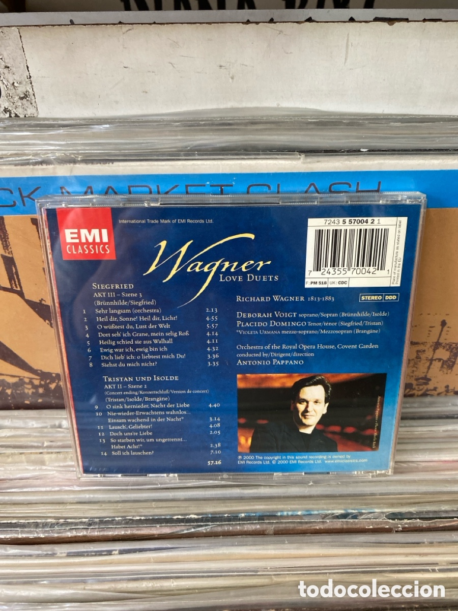 CDs de m&uacute;sica: Richard Wagner - Love Duets - Foto 2
