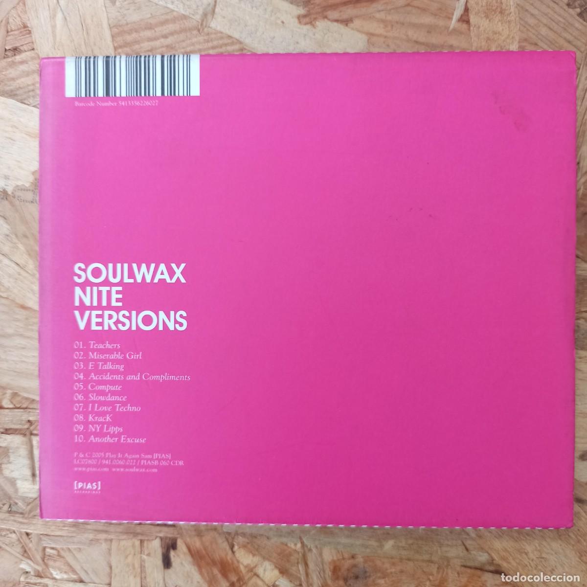 CDs de m&uacute;sica: CD Soulwax &ndash; Nite Versions - Foto 2